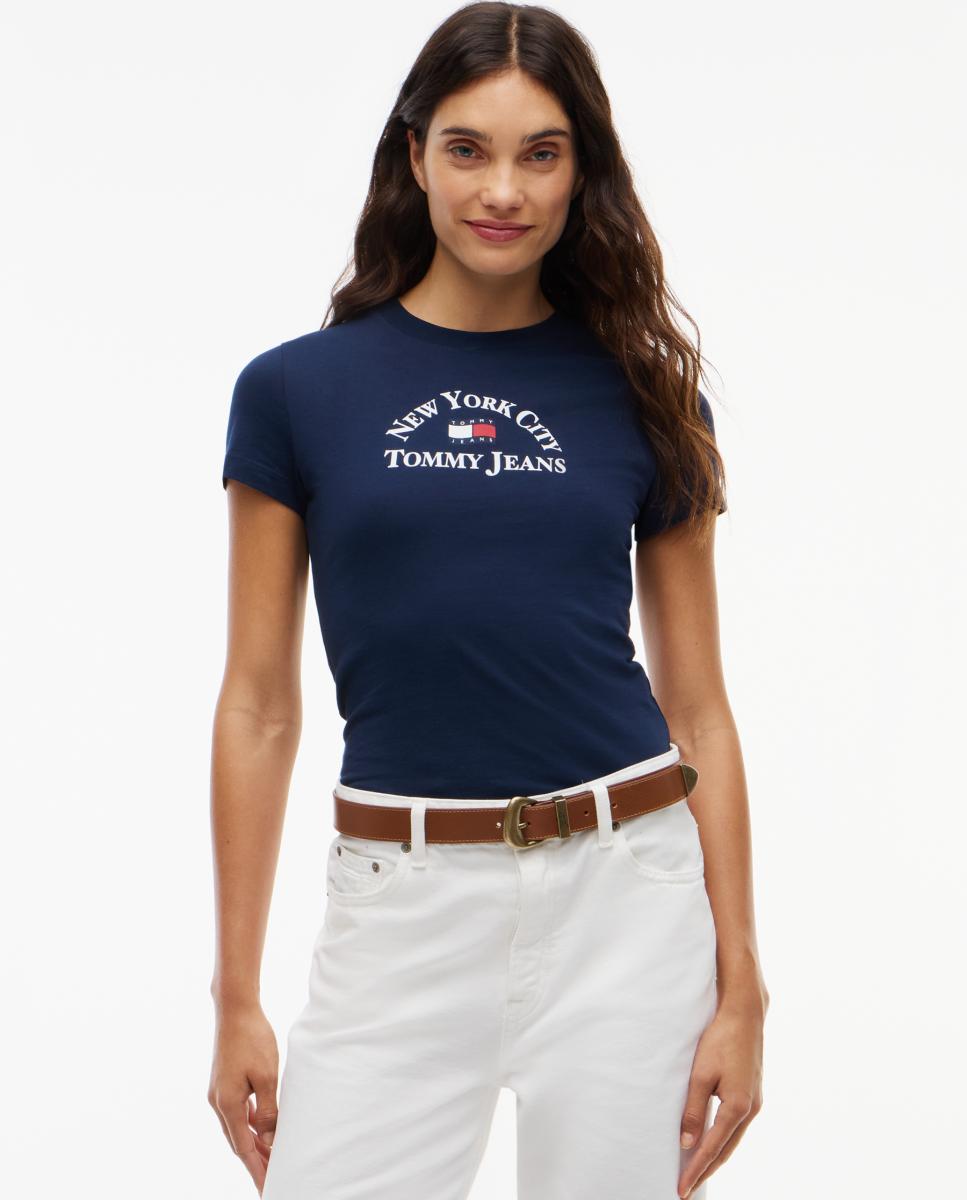 Camiseta con bandera · Tommy Hilfiger · Azul marino