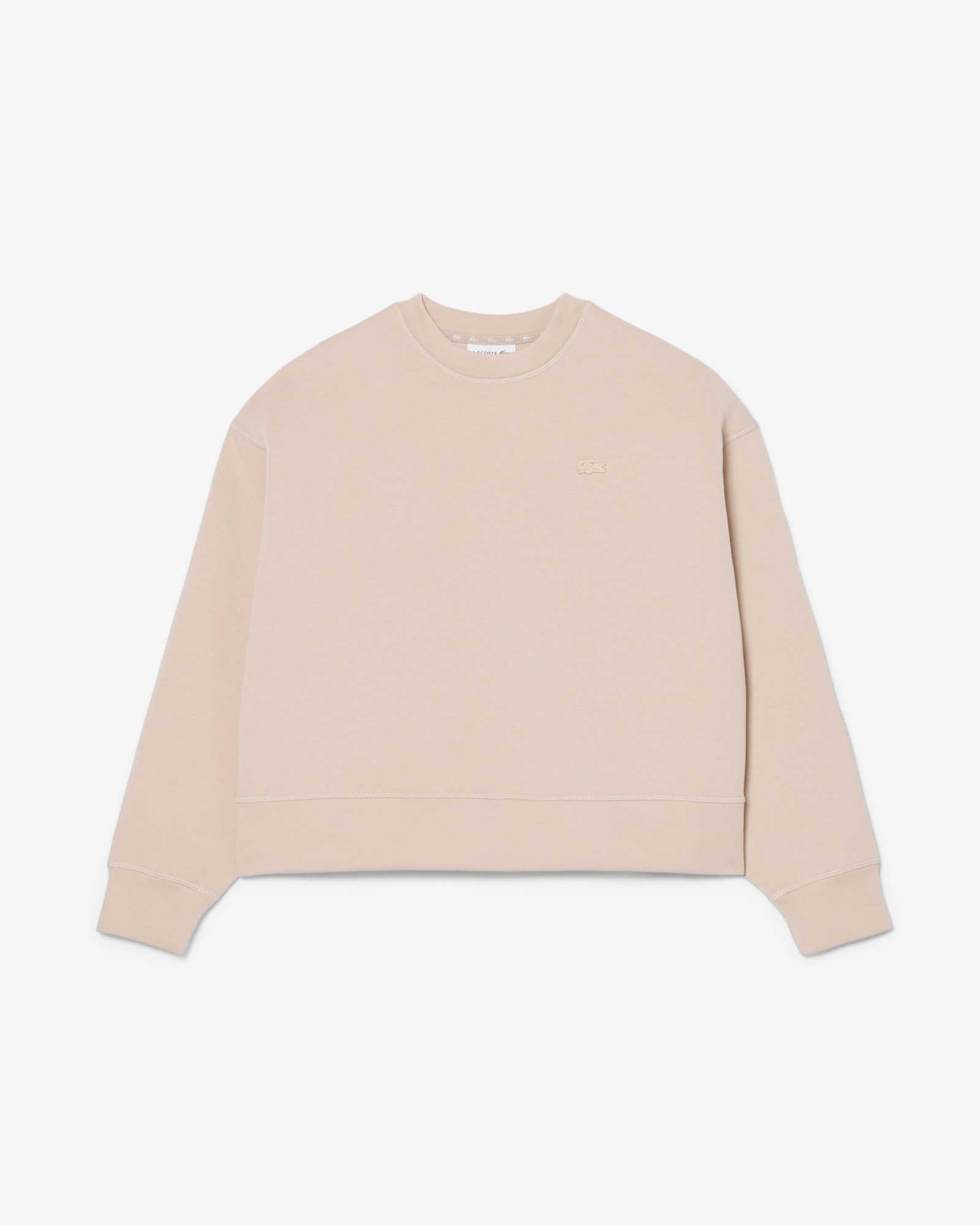 Sudadera holgada neopreno. Lacoste 