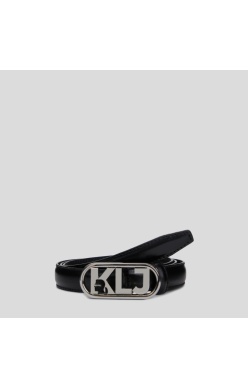 Cinturón piel logo. Karl Lagerfeld 