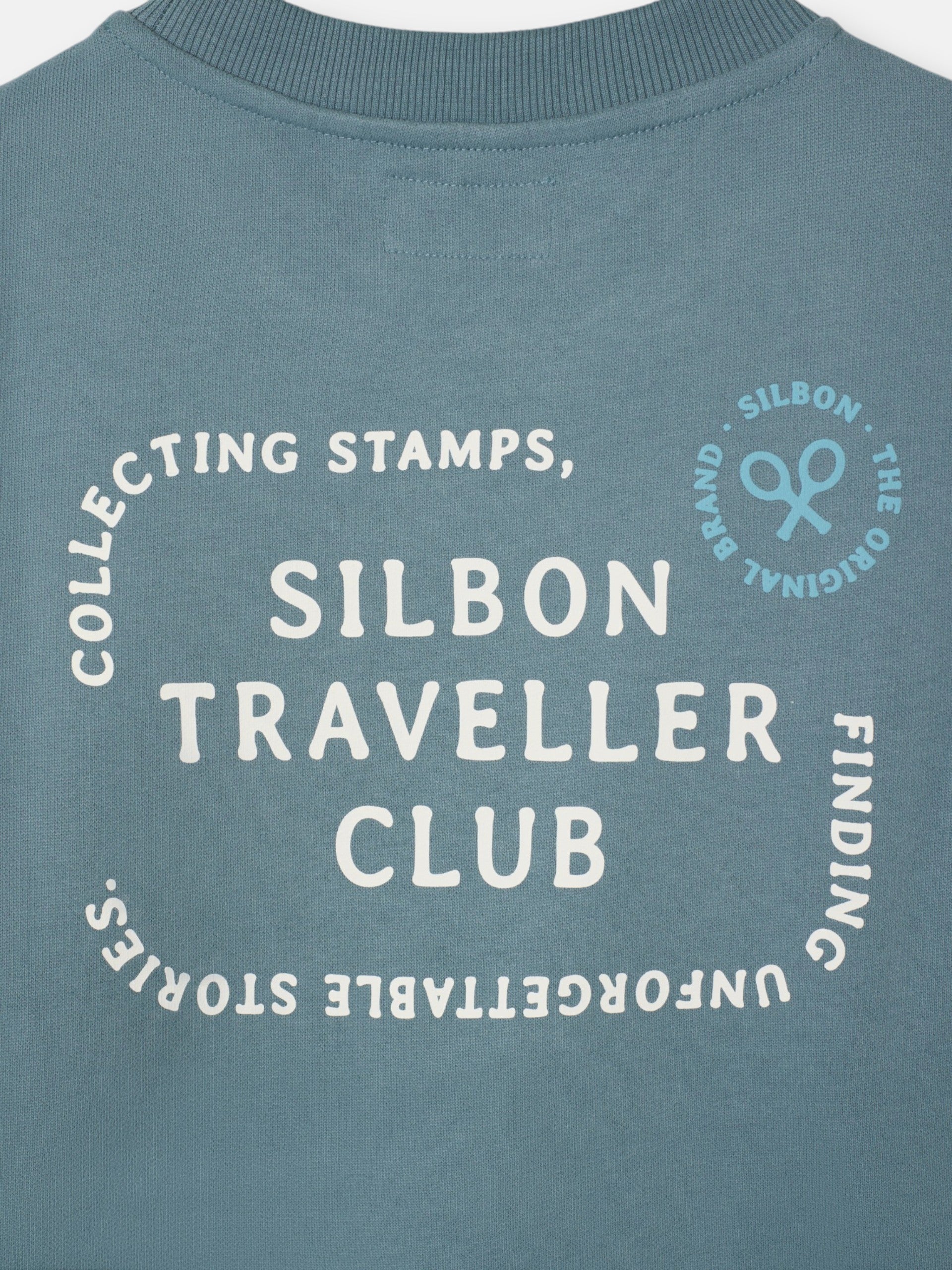 Sudadera traveller club petróleo · Silbon · azul petróleo