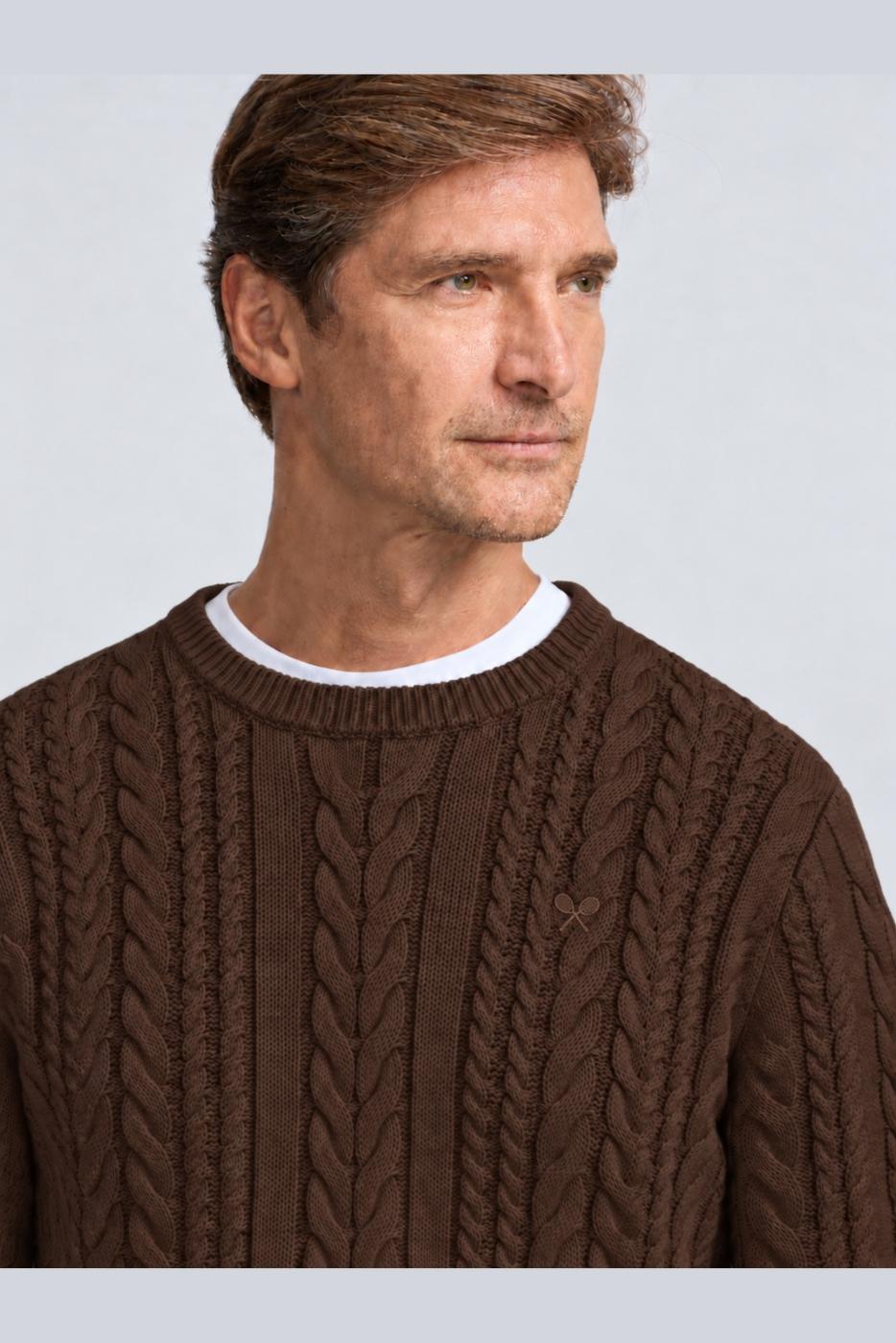 Jersey ochos marrón · Silbon