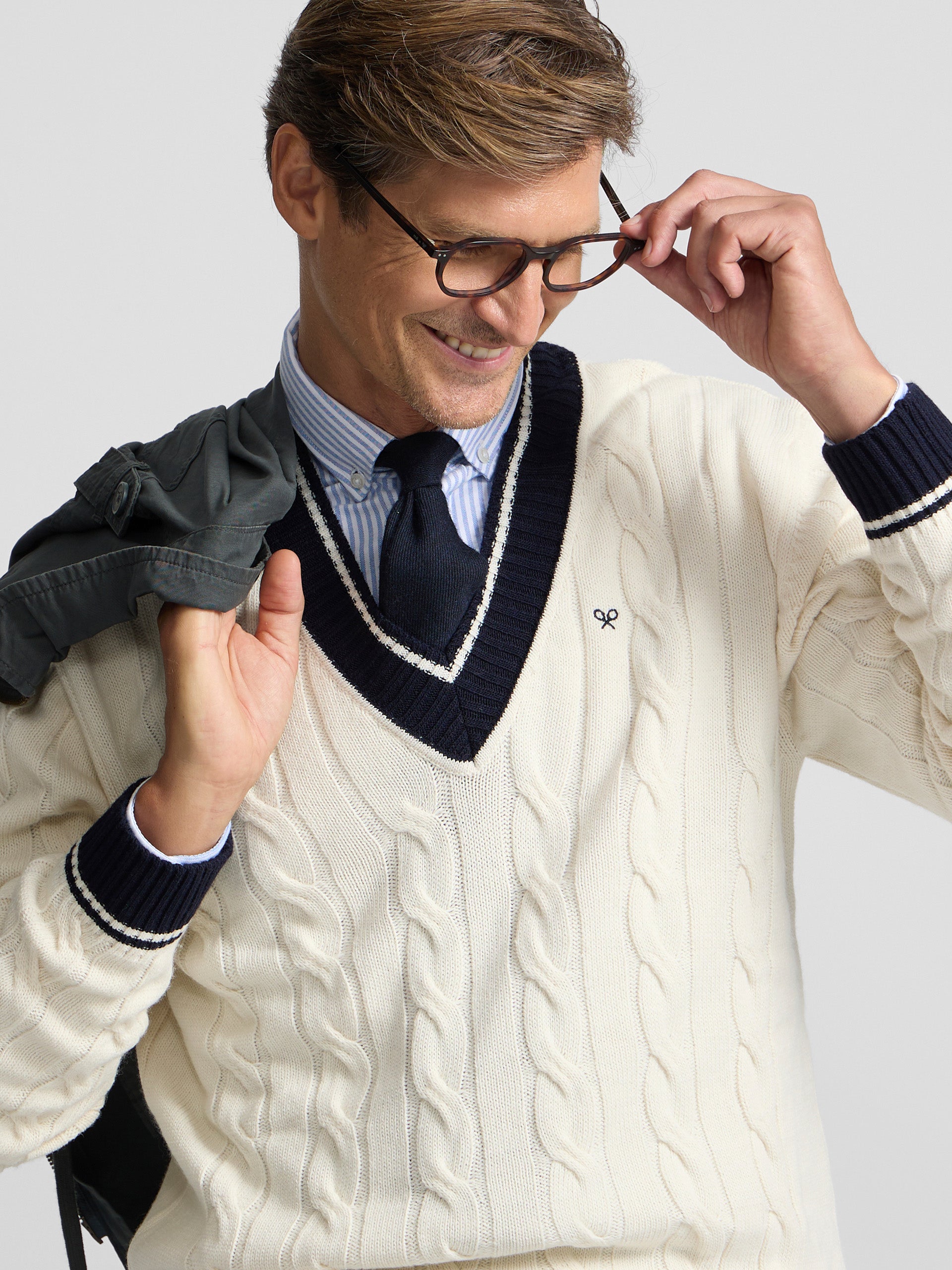 Jersey college beige · Silbon
