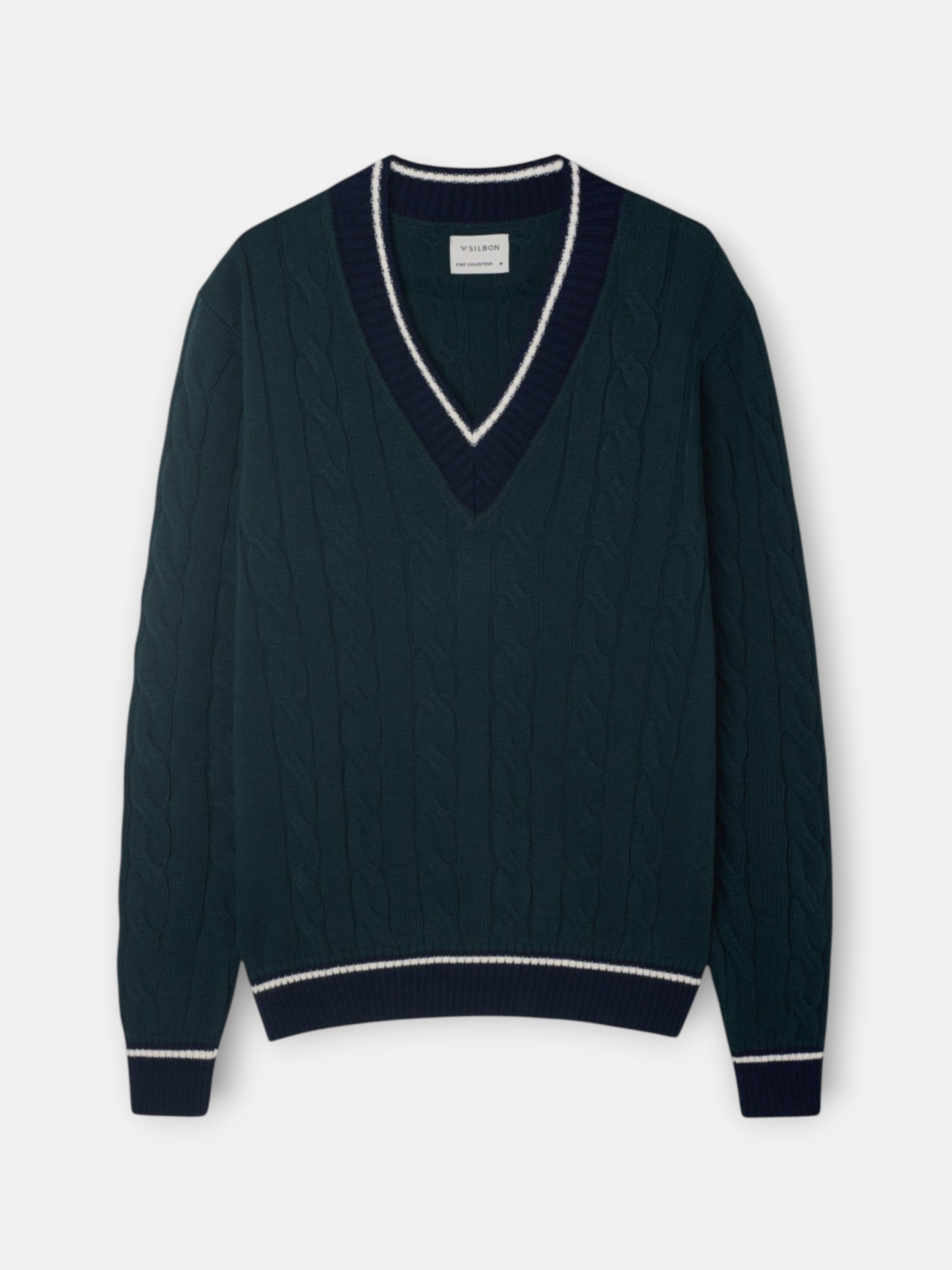 Jersey college verde · Silbon