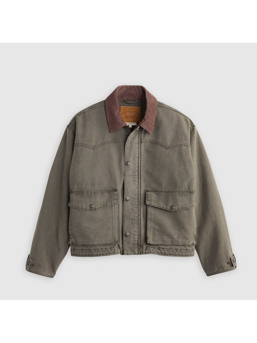 Chaqueta oversize cuello pana. Levi´s