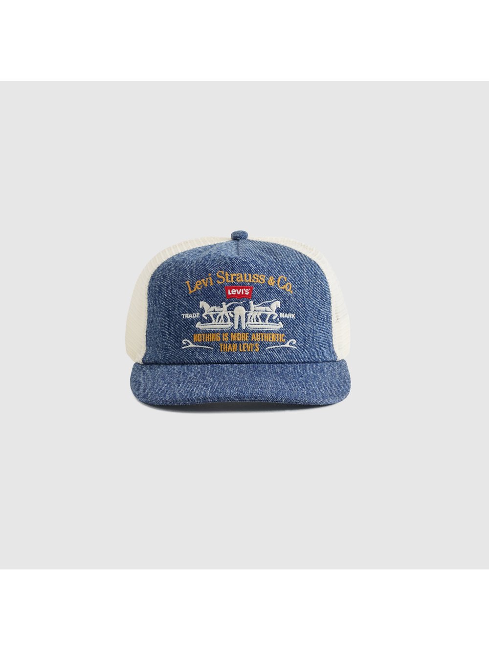 Gorra vaquera con bordado retro · Levi’s · azul