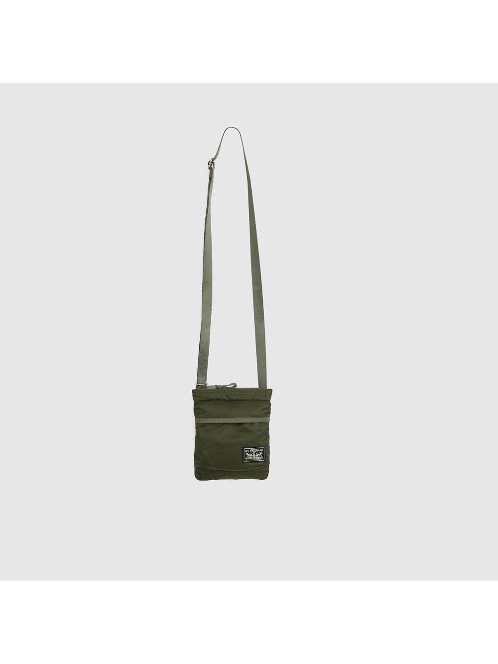 Bandolera compacta con solapa · Levi’s · Verde