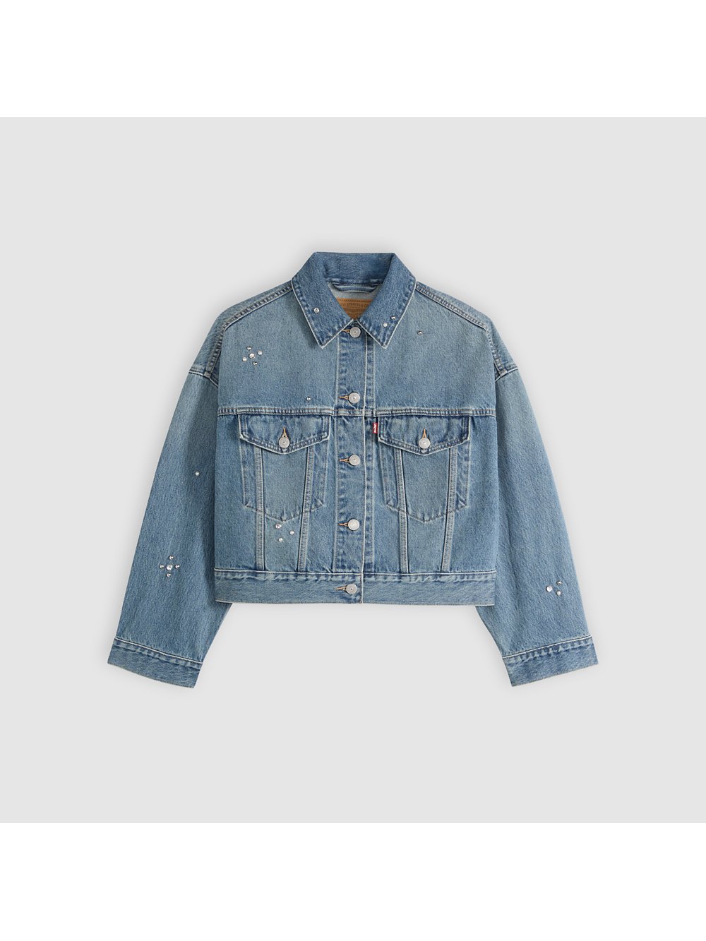 Chaqueta corta con brillantes. Levi´s
