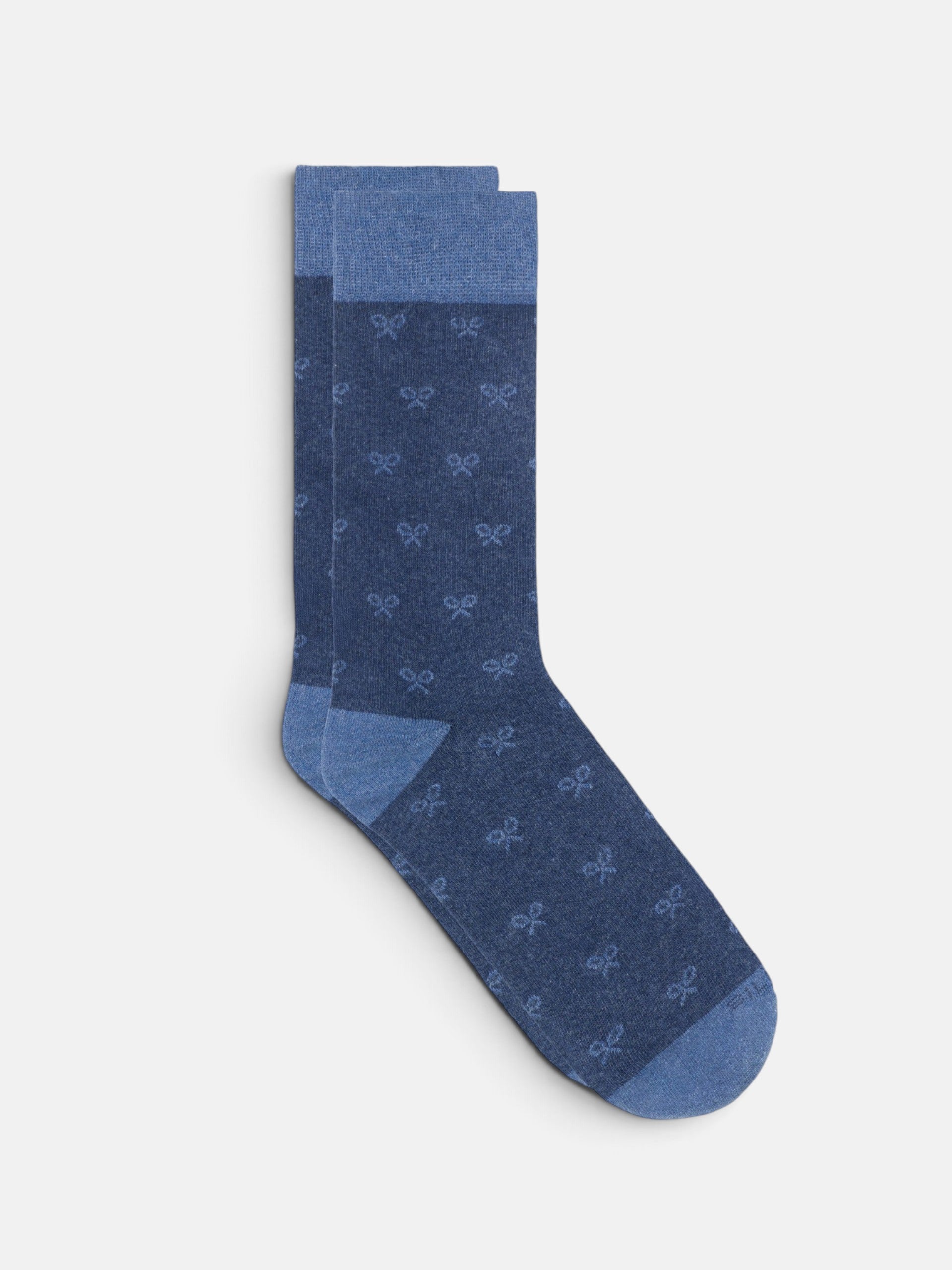 Calcetín multiraquetas azul marino · Silbon