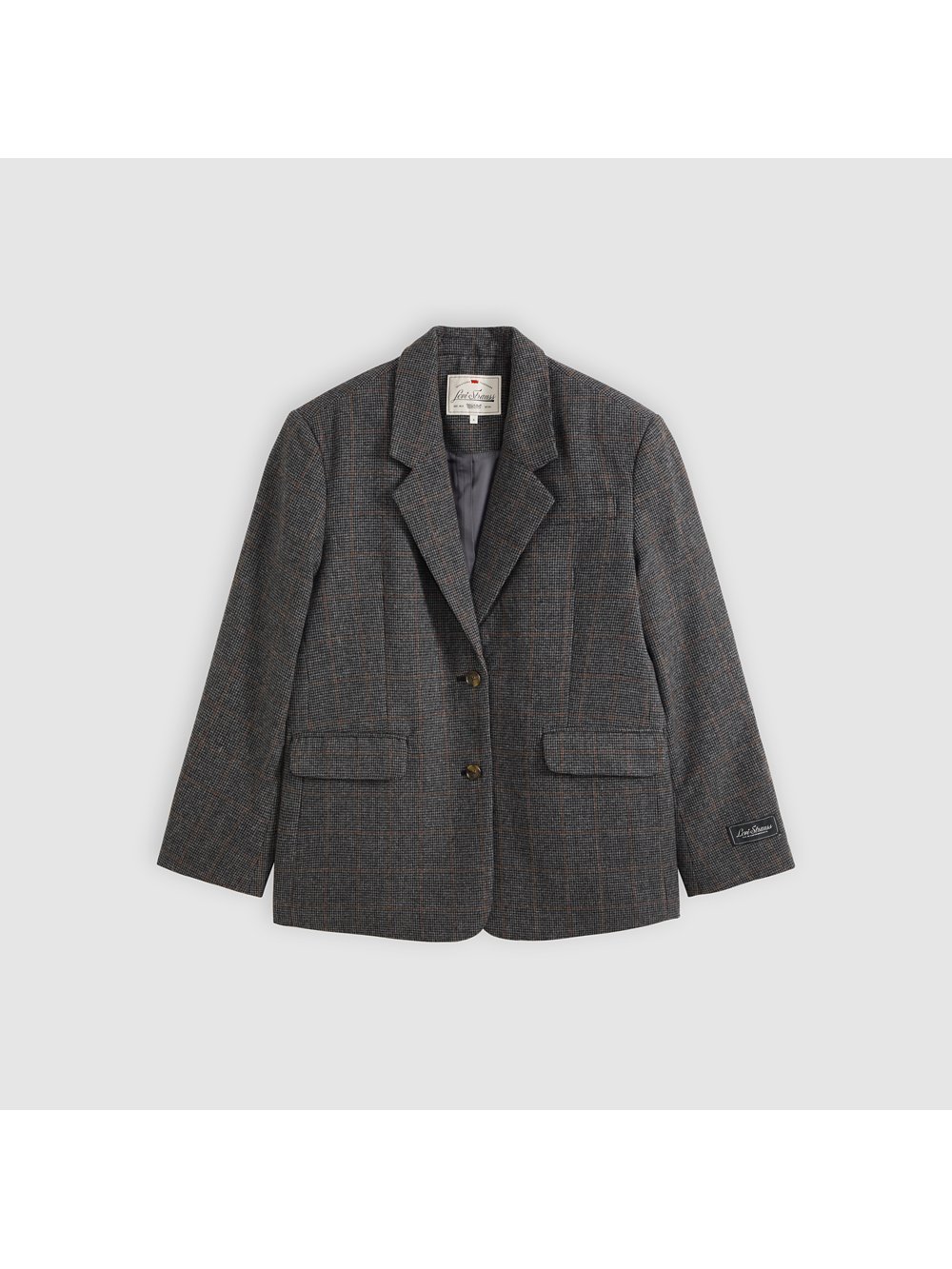 Americana de cuadros oversize. Levi´s 