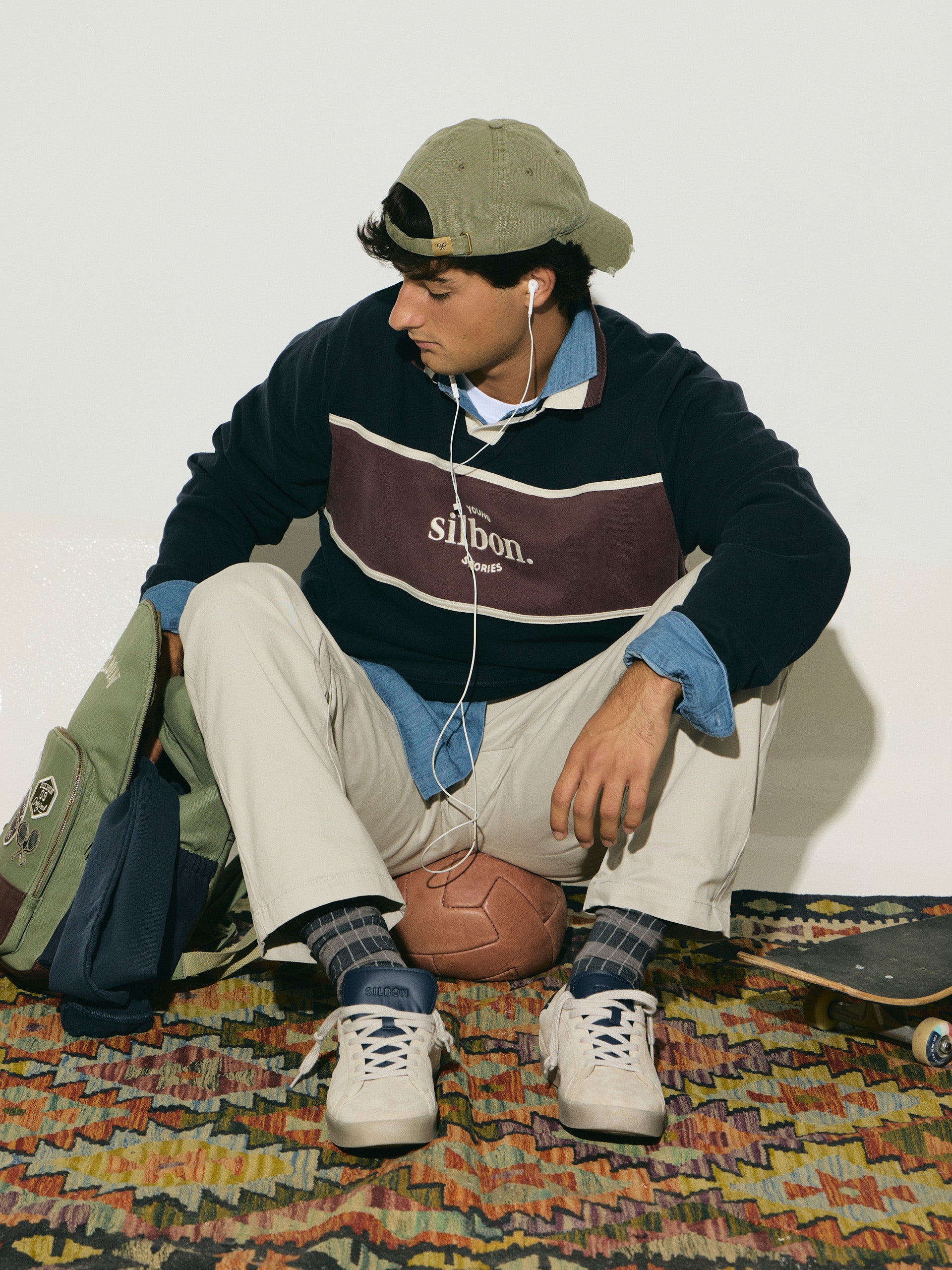 Sudadera de corte holgado · Silbon · azul marino